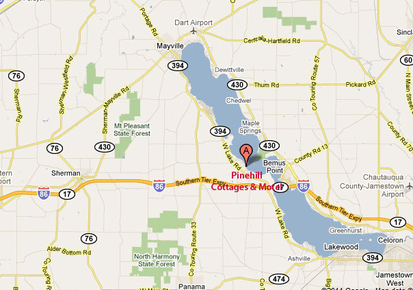 Pinehill Map